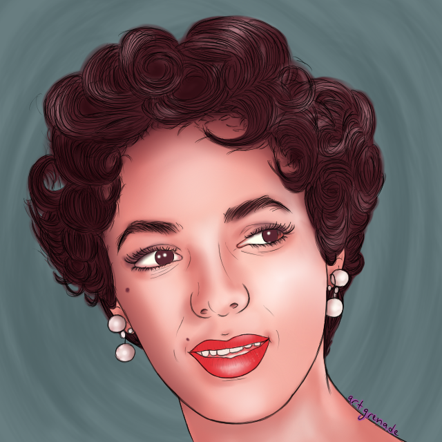 640x640 Dorothy Dandridge By Amis0129 - Dorothy Dandridge Painting