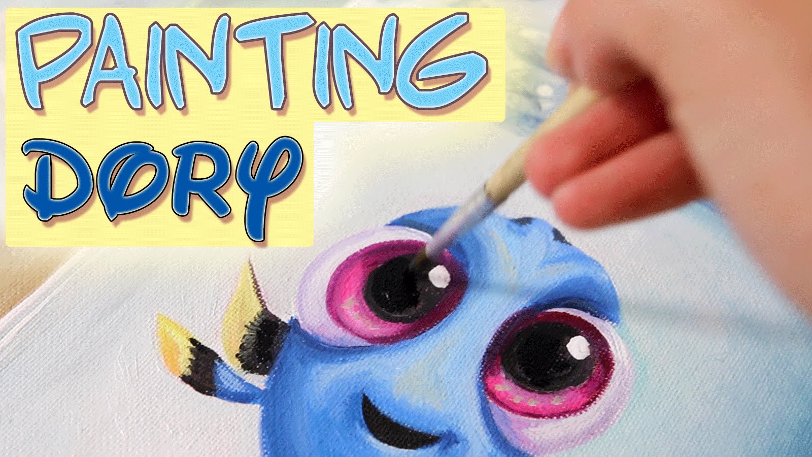 1600x900 Painting Baby Dory And Piper - Dory Painting