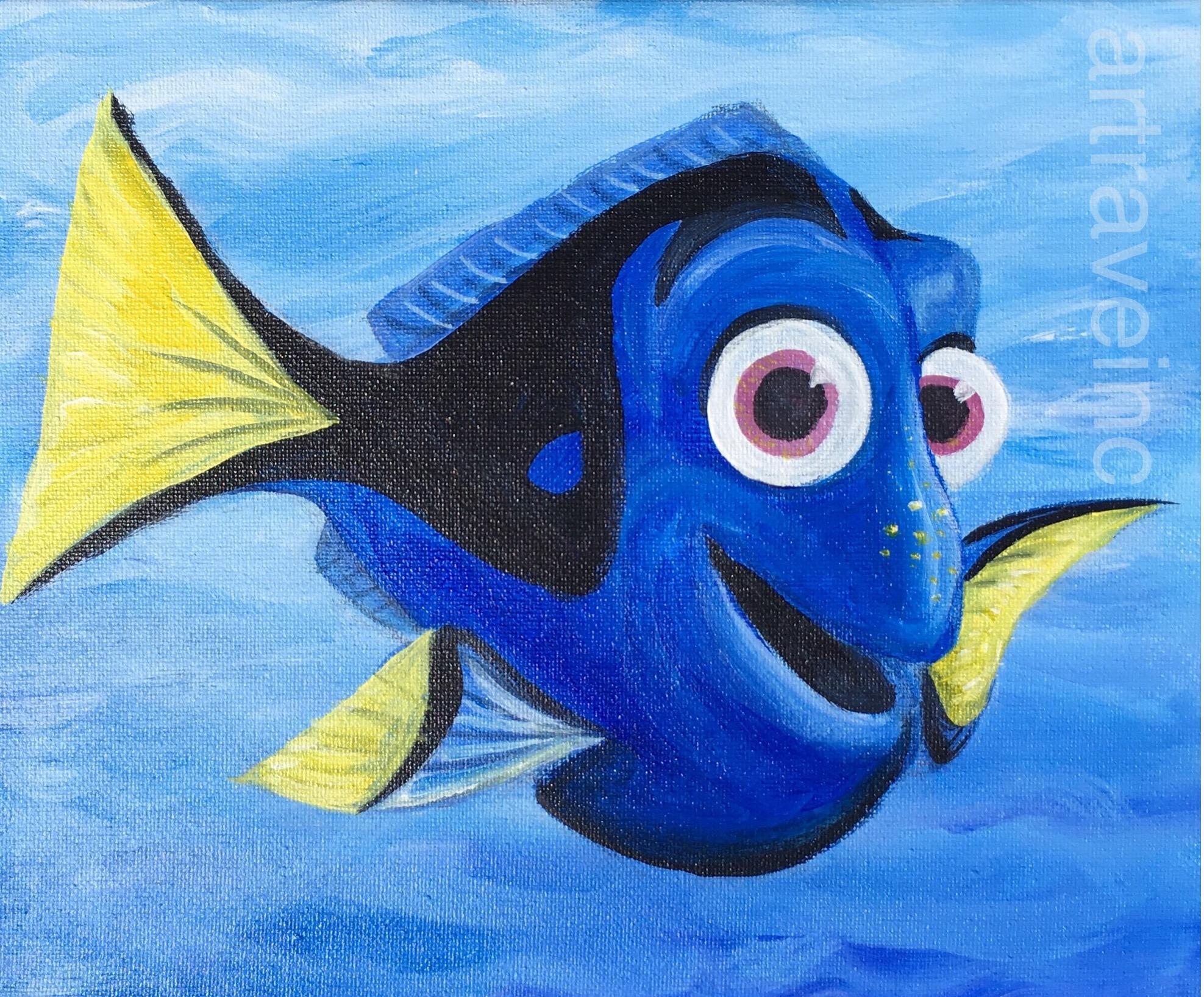 1975x1636 Dory - Dory Painting