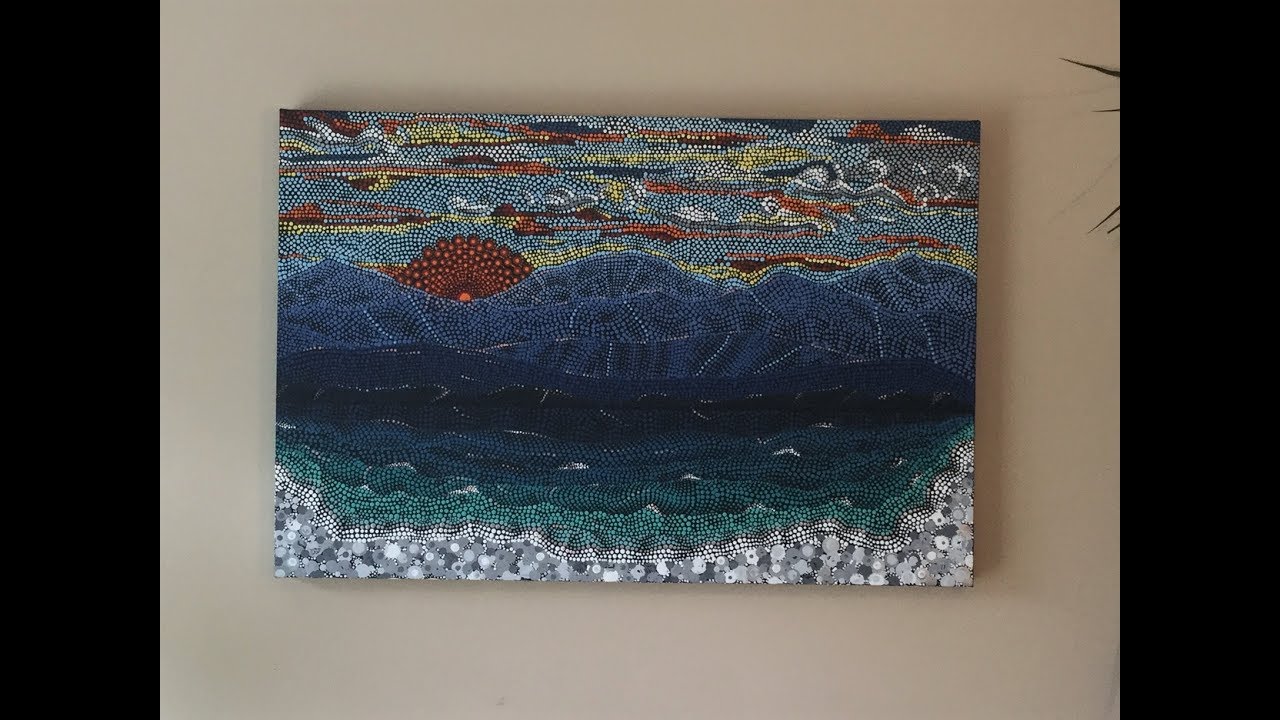 1280x720 Dot Art - Dot Art Painting