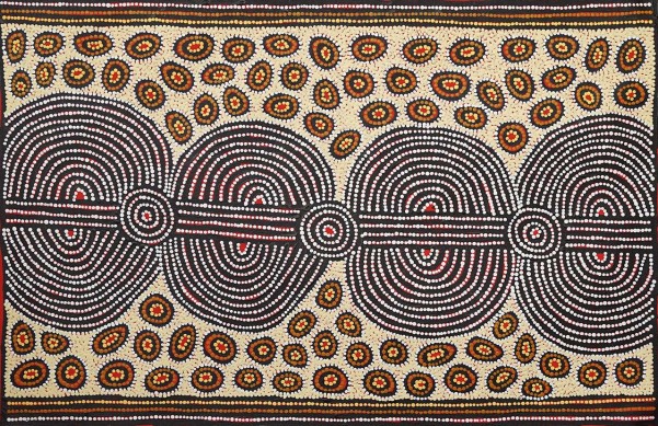 601x389 Aboriginal Dot Art Paintings From Australia - Dot Art Painting