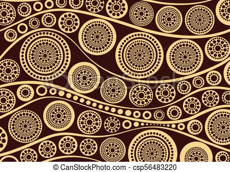 450x336 Aboriginal Dot Art Painting - Dot Painting