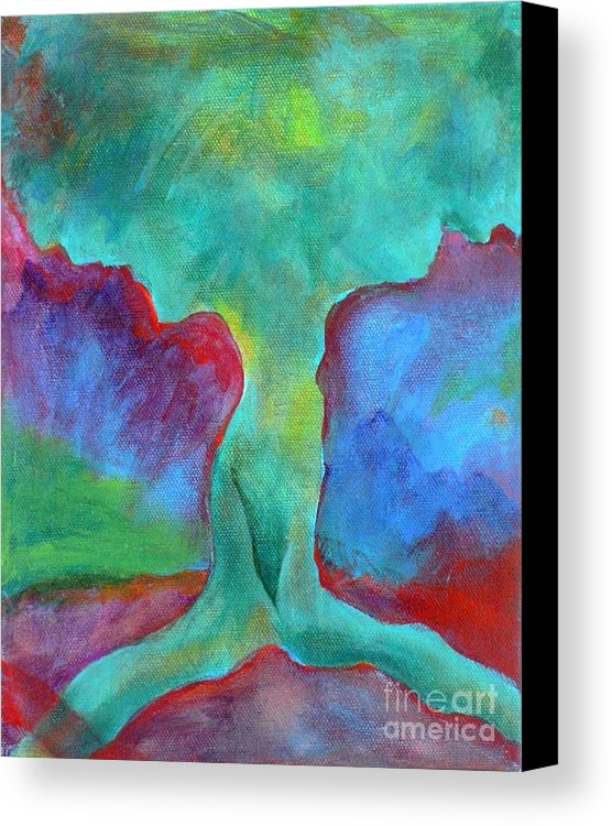 556x750 Double Meaning Canvas Print Canvas Art By Elizabeth Fontaine Barr - Double Canvas Painting