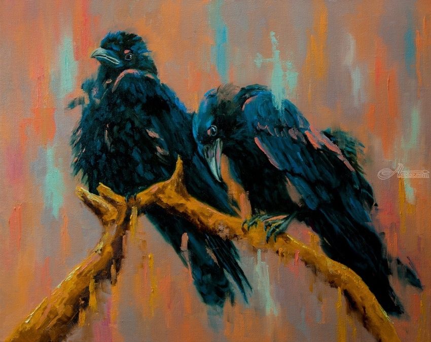 850x675 Double Exposure Paintings By Dan Twitchell - Double Exposure Painting