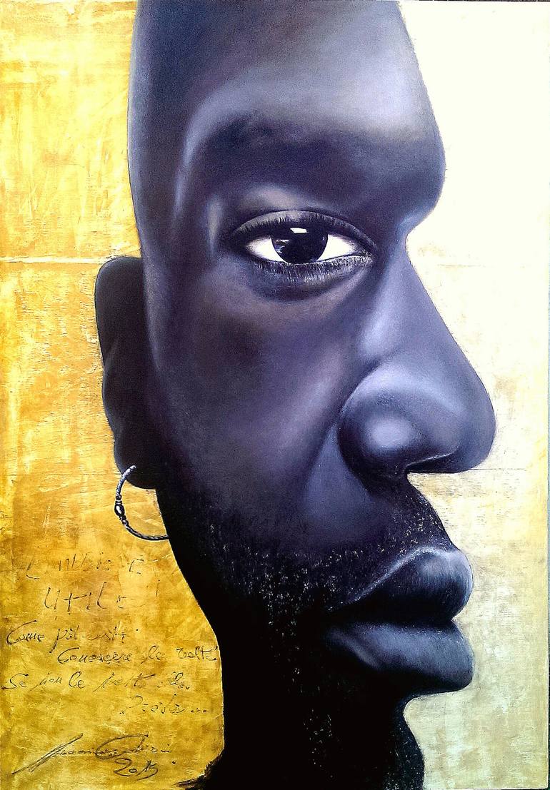 770x1107 Saatchi Art Double Face Painting By Massimo Cedrini - Double Face Painting