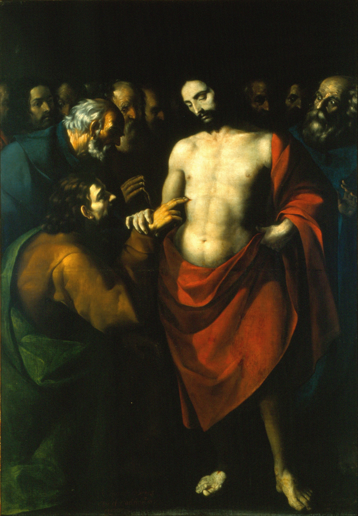 728x1050 Doubting Thomas De Arteaga - Doubting Thomas Painting
