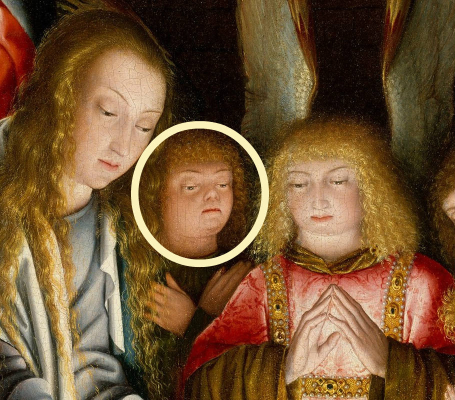 910x800 Forgotten Portraits - Down Syndrome Painting