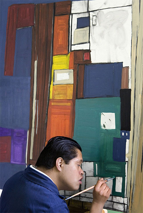 490x727 The Mexican School Of Down Art The Freeman Project - Down Syndrome Painting