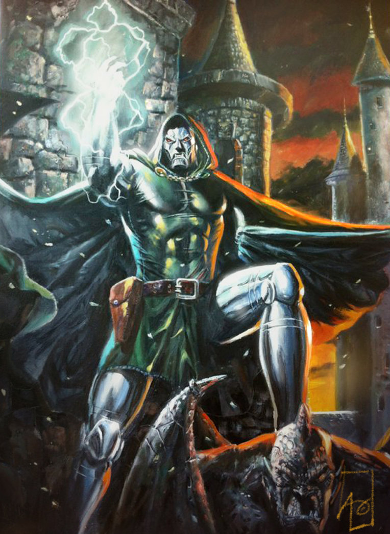 Dr Doom Painting at Explore collection of Dr Doom