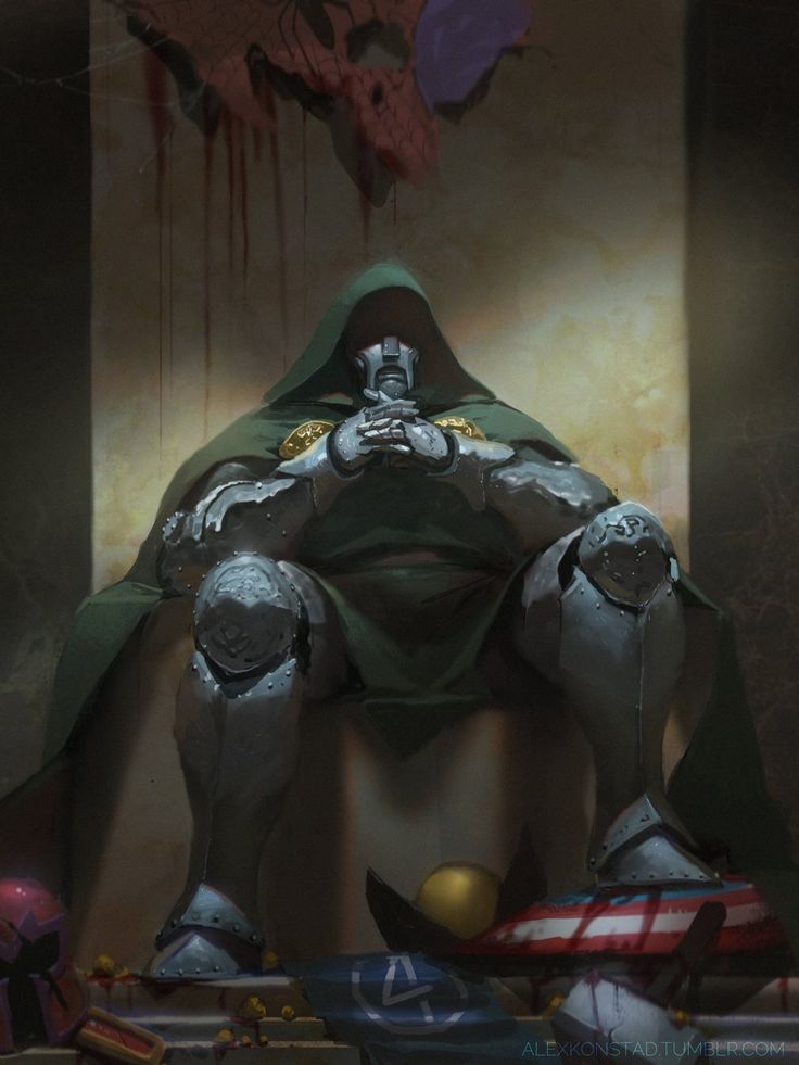 736x981 564 Best Comics Images On Videogames, Video Games - Dr Doom Painting