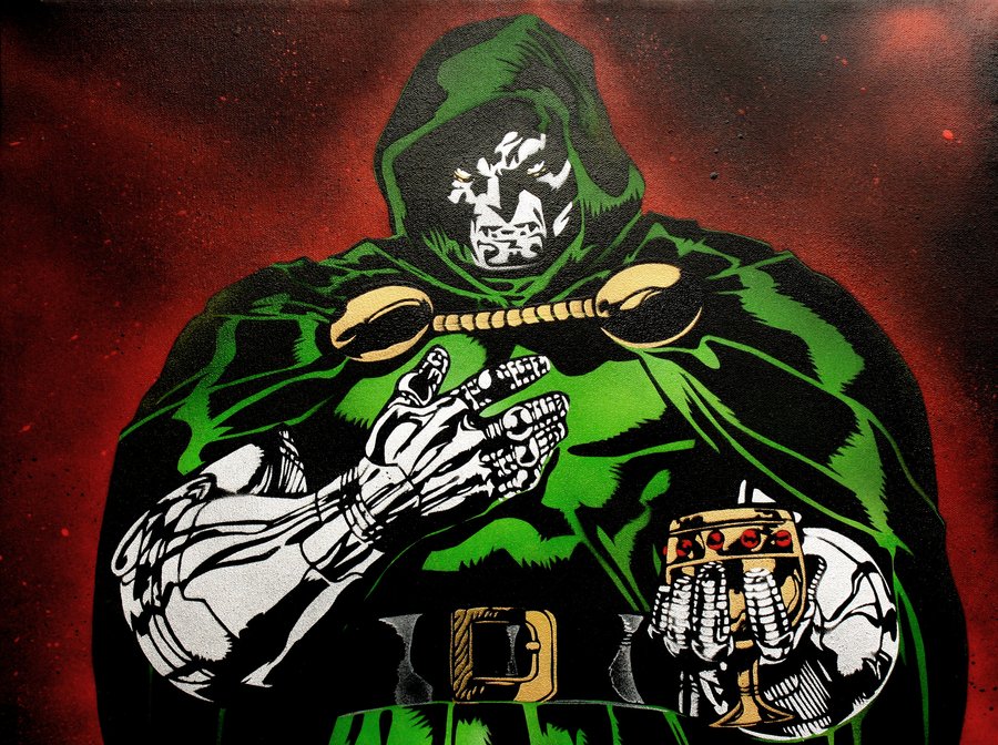 900x672 Dr. Doom Painting By Gcrackle1 - Dr Doom Painting