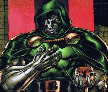 350x301 Doctor Doom (Comic Book) - Dr Doom Painting