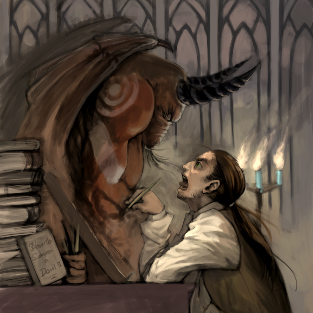 1024x1024 Faustus In Art - Dr Faust Painting