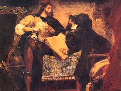 399x300 Doctor Faustus And Depression, Ctd. Better Living Through Beowulf - Dr Faust Painting