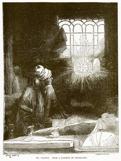 386x512 Dr. Faustus - Dr Faust Painting