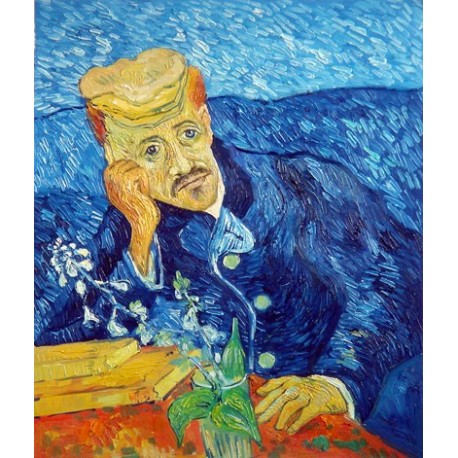 458x458 Portrait Of Dr Gachet By Vincent Van Gogh - Dr Gachet Painting