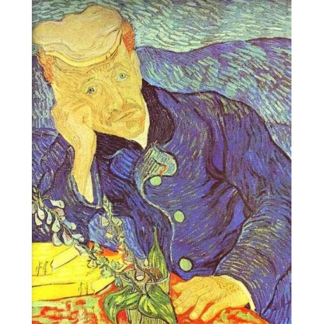 458x458 Portrait Of Dr. Gachet By Vincent Van Gogh - Dr Gachet Painting