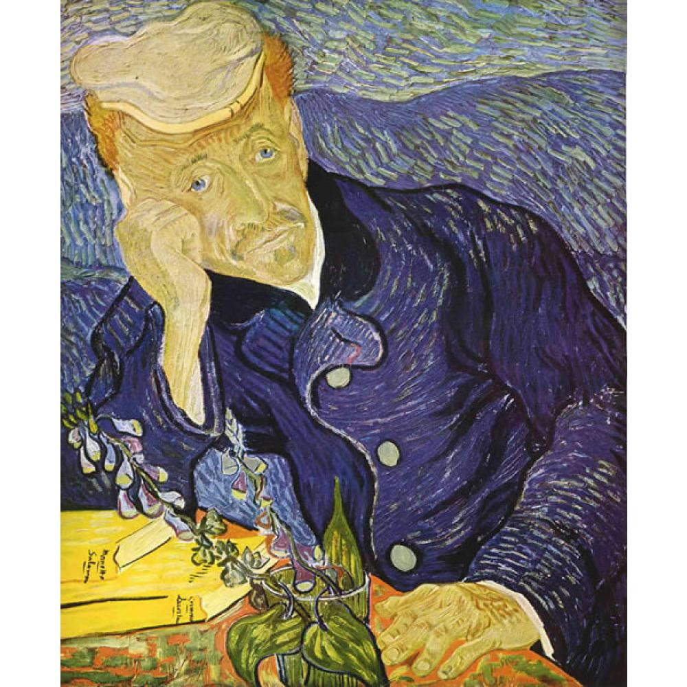 1000x1000 Portrait Of Dr. Gachet Of Vincent Van Gogh Art Oil Paintings - Dr Gachet Painting