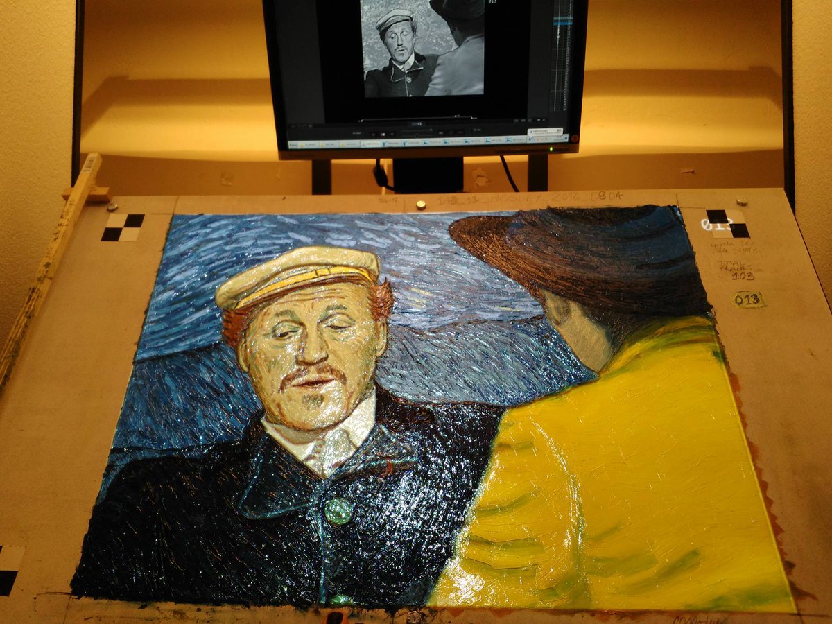 1200x900 Loving Vincent Twitter Painter Charlene Mosley Works - Dr Gachet Painting