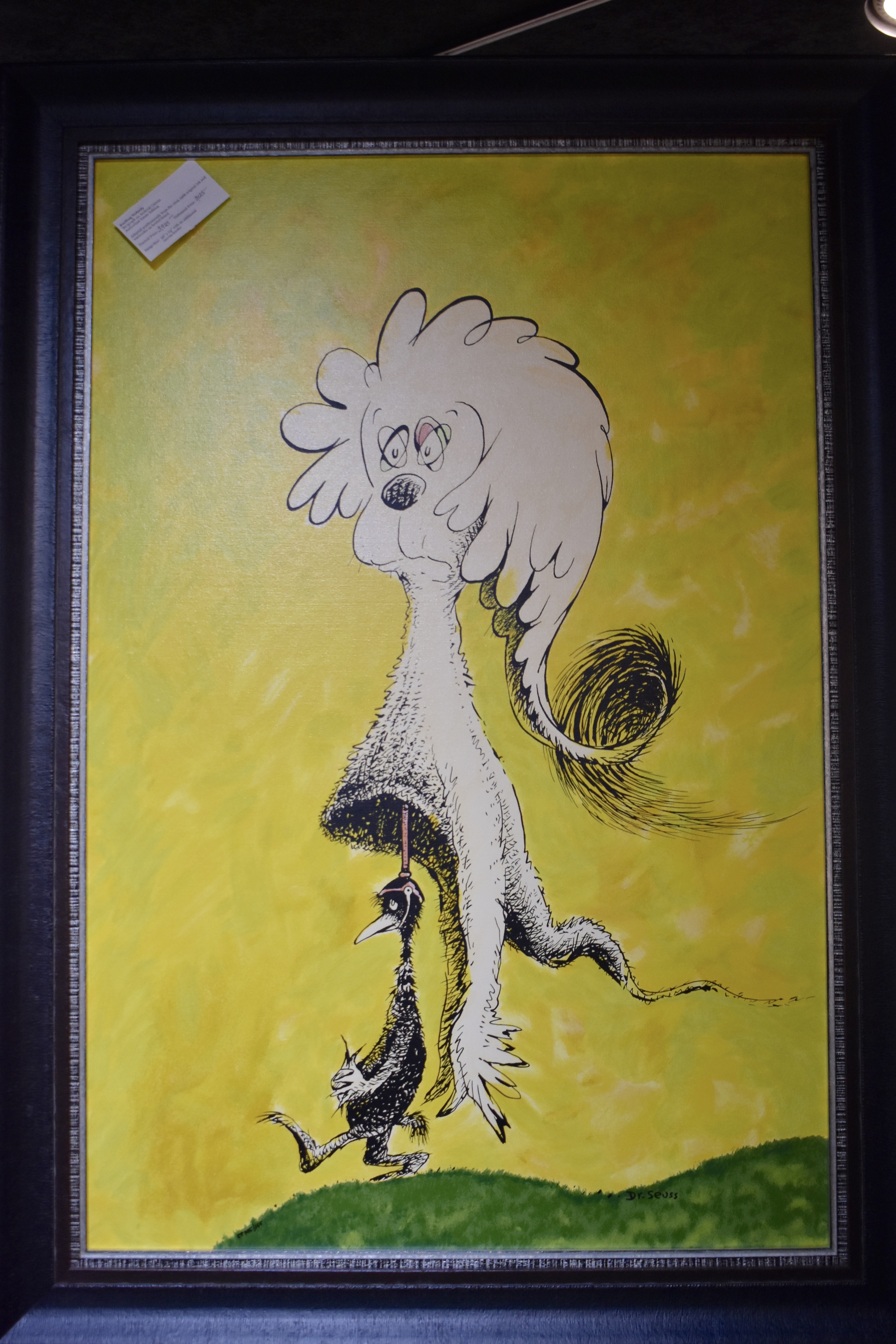 3508x5262 Dr. Seuss Fooling Nobody Manor Born Estate Sales - Dr Seuss Painting