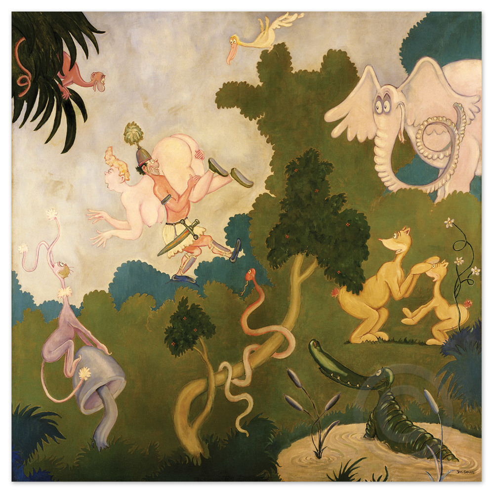 1000x1000 The Art Of Dr. Seuss Ann Jackson Gallery - Dr Seuss Painting