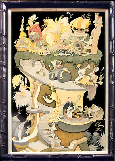 400x556 The Strange Art Of Dr. Seuss Painters Of Louisville - Dr Seuss Painting