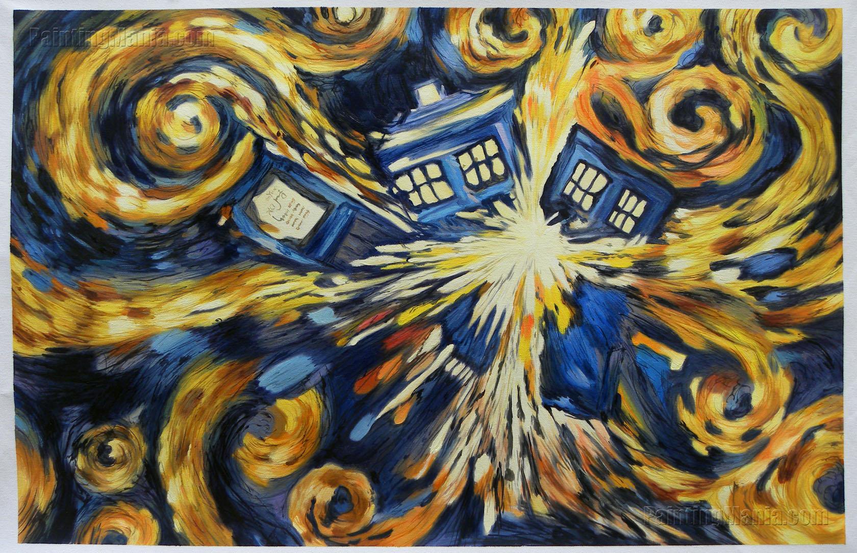 1680x1085 Doctor Who - Dr Who Painting