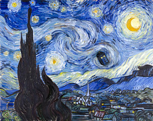 300x238 Dr Who Paintings Pixels - Dr Who Painting