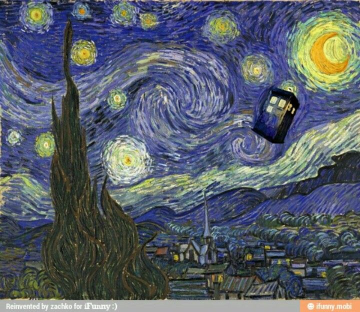 720x624 Dr. Who I Loved The Episode With Vincent!! And I Can Almost - Dr Who Painting