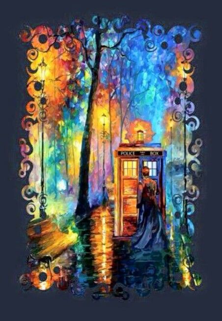 452x653 The Tardis Wallpapers Tardis, Tardis Art And Fandom - Dr Who Painting