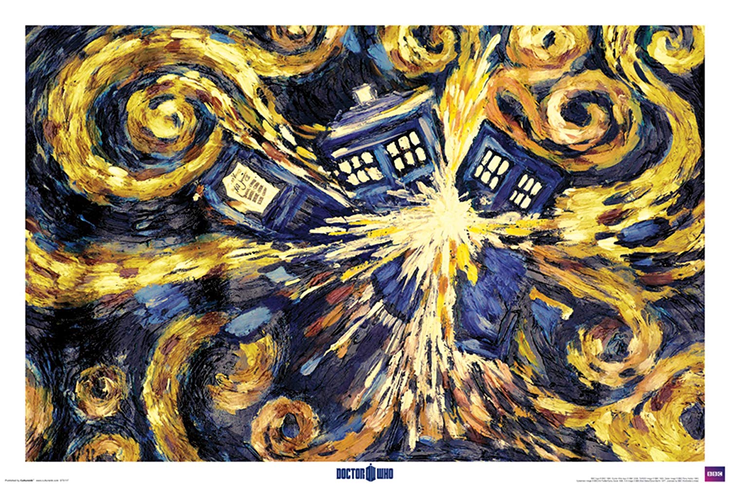 1500x1000 Trends International Dr. Who Wall Poster 22.375 X 34 - Dr Who Painting
