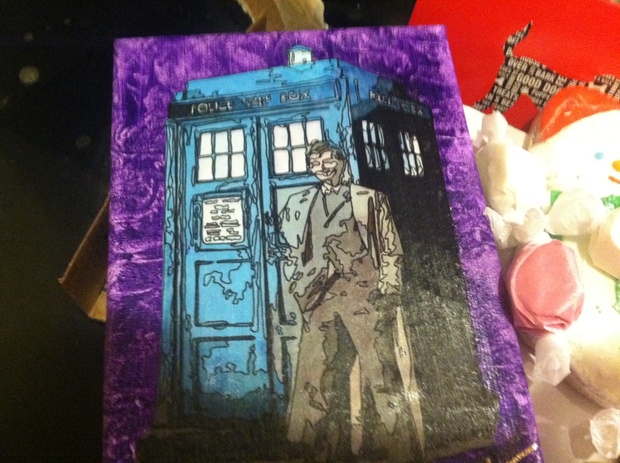620x463 Awesome Dr. Who Painting! - Dr Who Painting