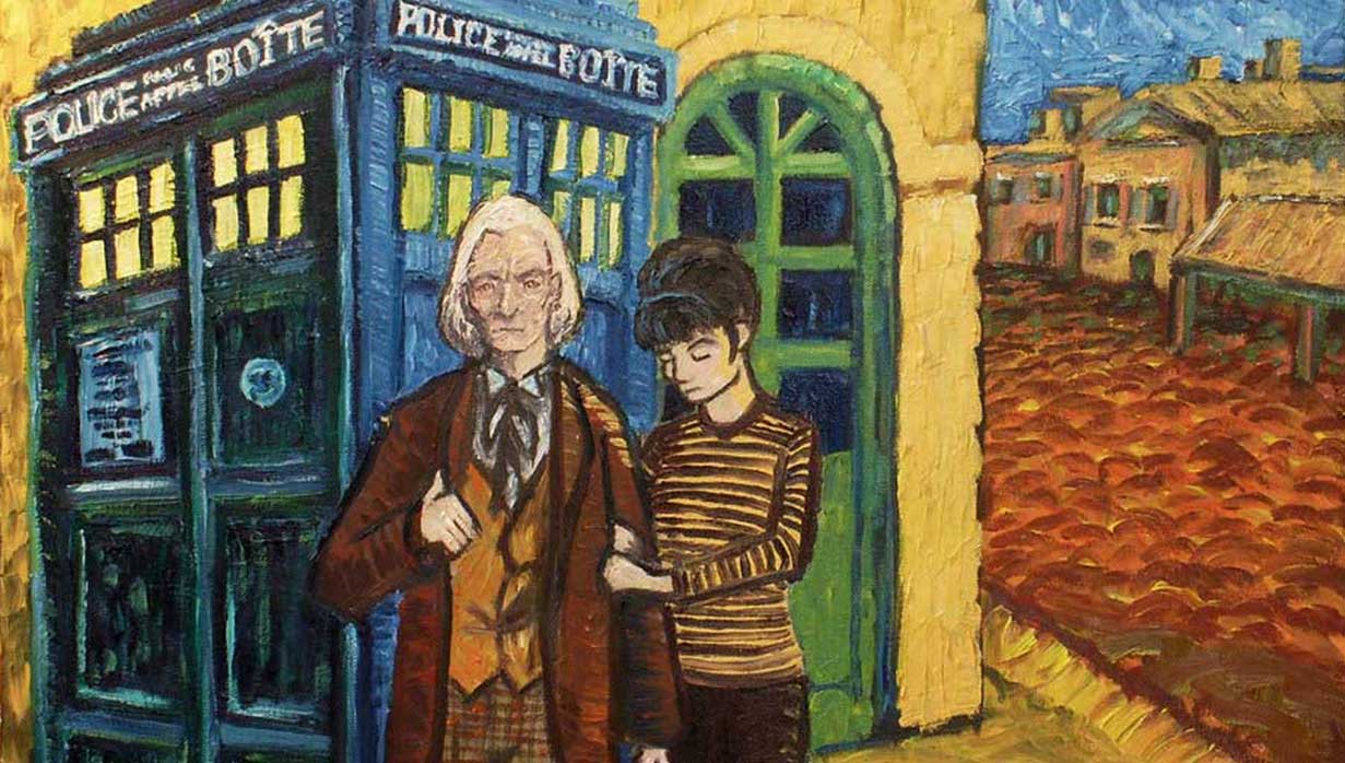 1231x698 Dark Figures Doctor Who Brings Van Gogh To Life By Techgnotic - Dr Who Painting