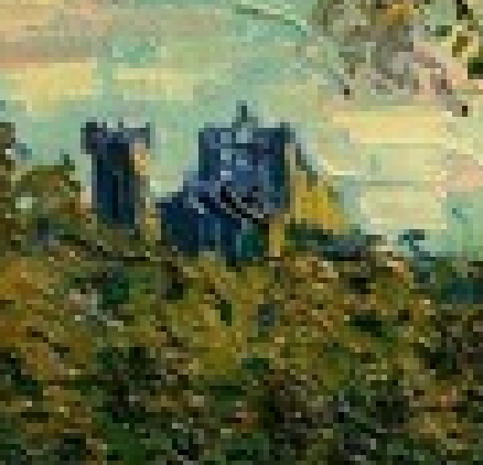 438x422 Newly Discovered Van Gogh Painting Looks Like The Tardis Is In It - Dr Who Van Gogh Painting