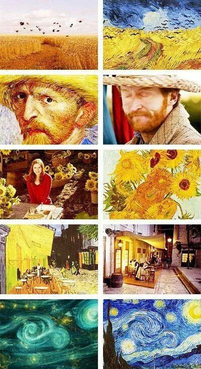 400x735 Vincent And The Doctor Well Allons Y! Fandoms - Dr Who Van Gogh Painting