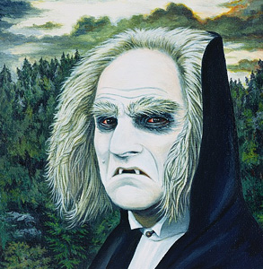 293x300 The Vampire Database - Dracula Painting