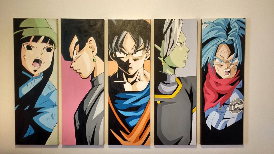 960x540 Dragon Ball Super Oil Painting By Ilovetrunks - Dragon Ball Painting