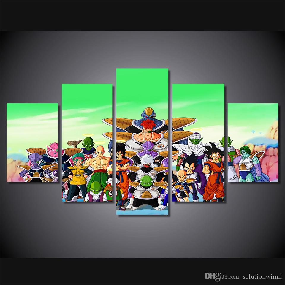 960x960 2018 Framed Hd Printed Dragon Ball Super Character Wall Art Canvas - Dragon Ball Super Painting
