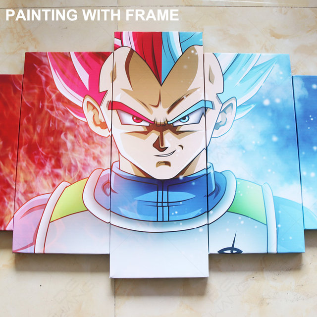 640x640 Online Shop 5 Painting Modern Decoration Picture Dragon Ball Z - Dragon Ball Z Canvas Painting