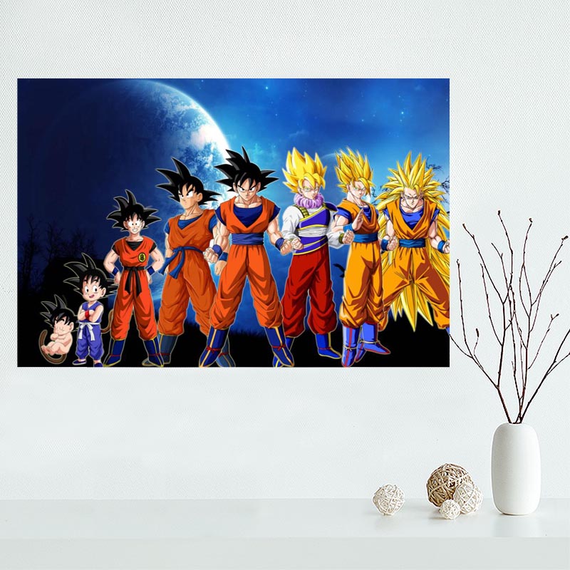 Dragon Ball Z Canvas Painting At Explore