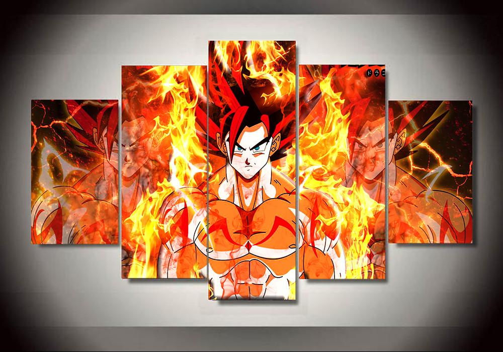 1000x700 Dragon Ball Z - Dragon Ball Z Goku Painting