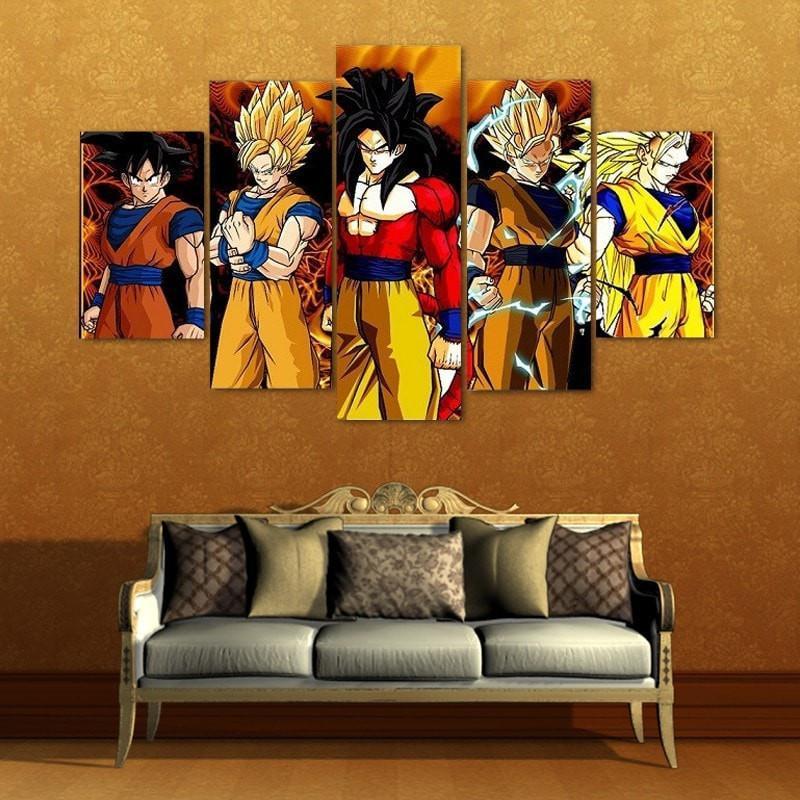 Dragon Ball Z Goku Painting At PaintingValley.com | Explore Collection ...