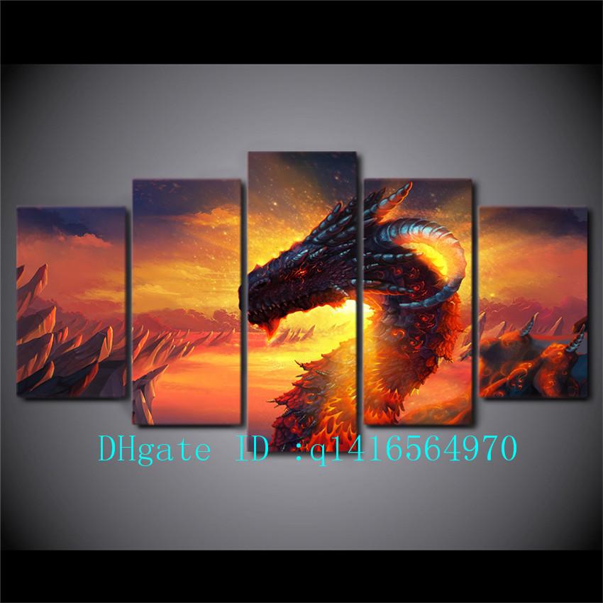 Dragon Canvas Painting