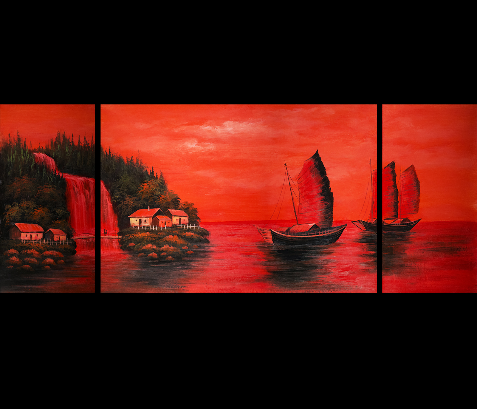 1600x1371 Oriental Dragon Painting Chinese Dragon Art Asian Art Giclee Fine - Dragon Canvas Painting