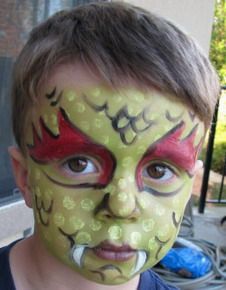 226x290 Image Result For Dragon Face Paint Oliver And Ben - Dragon Face Painting