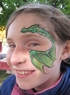 235x320 Love This Dragon Face Painting Ideas For Kids I Find Dragons - Dragon Face Painting