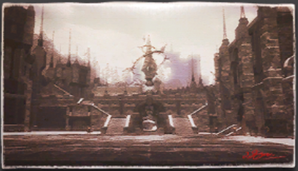 599x344 Camp Dragonhead Painting Ffxiv Housing - Dragon Head Painting