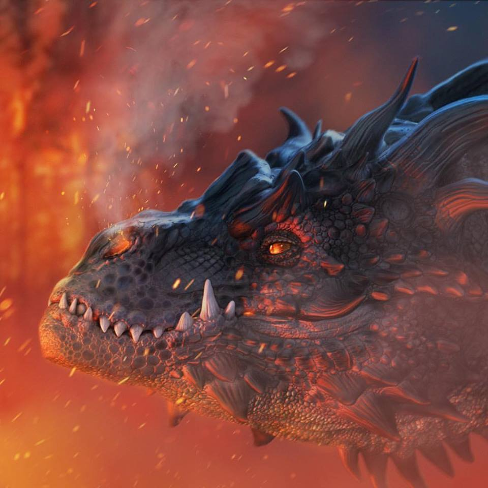 960x960 Digital To Acrylic Dragon Painting Progress And Live Streaming - Dragon Painting Acrylic