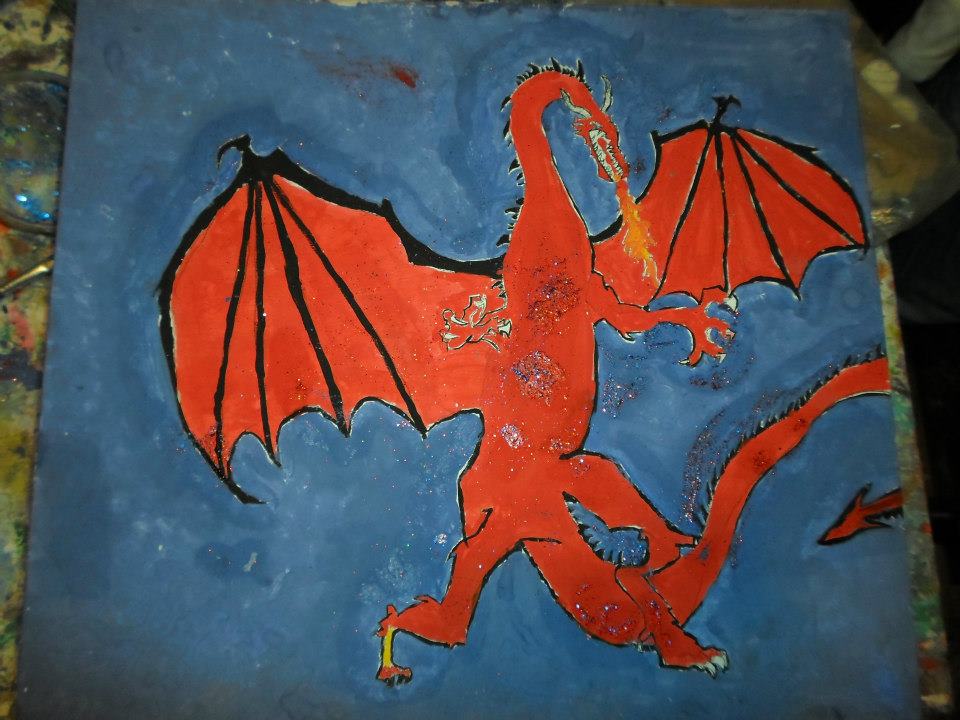 960x720 Amazing Finished Masterpieces 3 - Dragon Painting For Kids