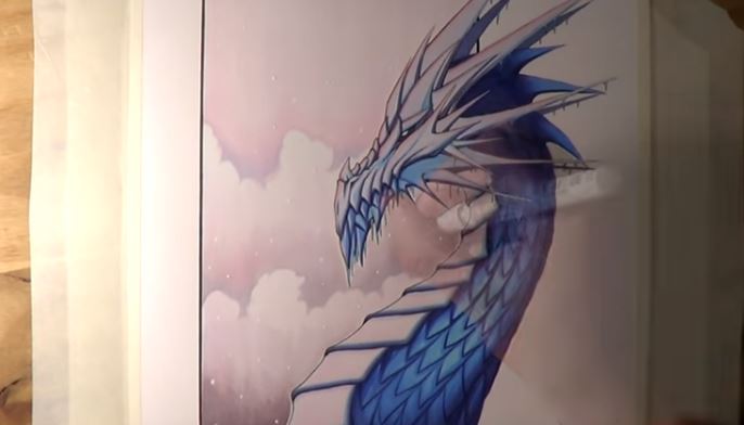 686x392 How To Paint A Dragon In Oils And Acrylics - Dragon Painting Images